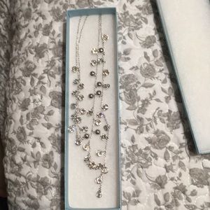 Chacha lariat touchstone crystal necklace